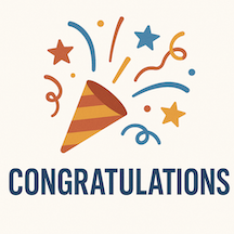 Congratulations 